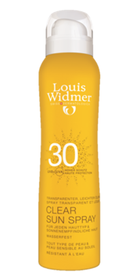 LOUIS WIDMER CLEAR SUN SPRAY 30 125ML